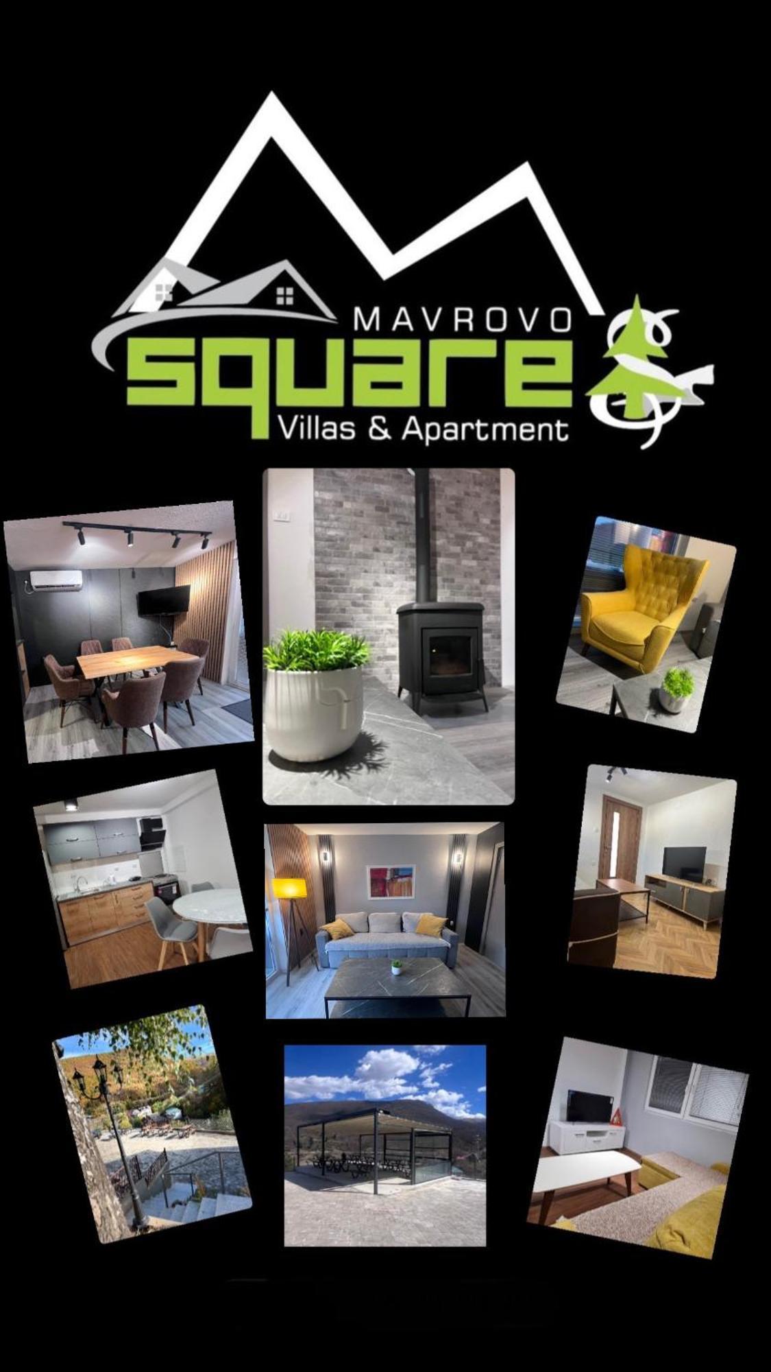 Mavrovo Square " Villas & Apartment " Dış mekan fotoğraf
